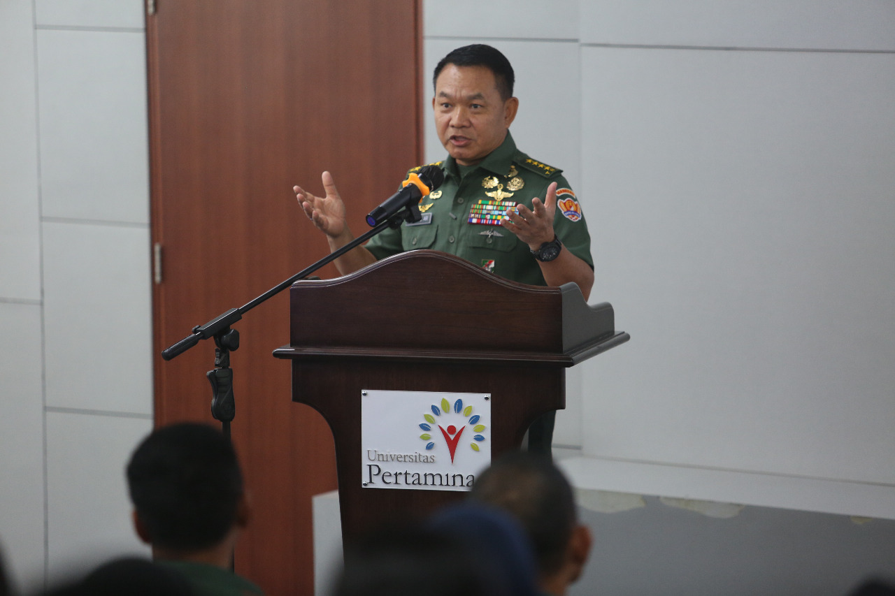 sinergi TNI AD bersama Universitas Pertamina